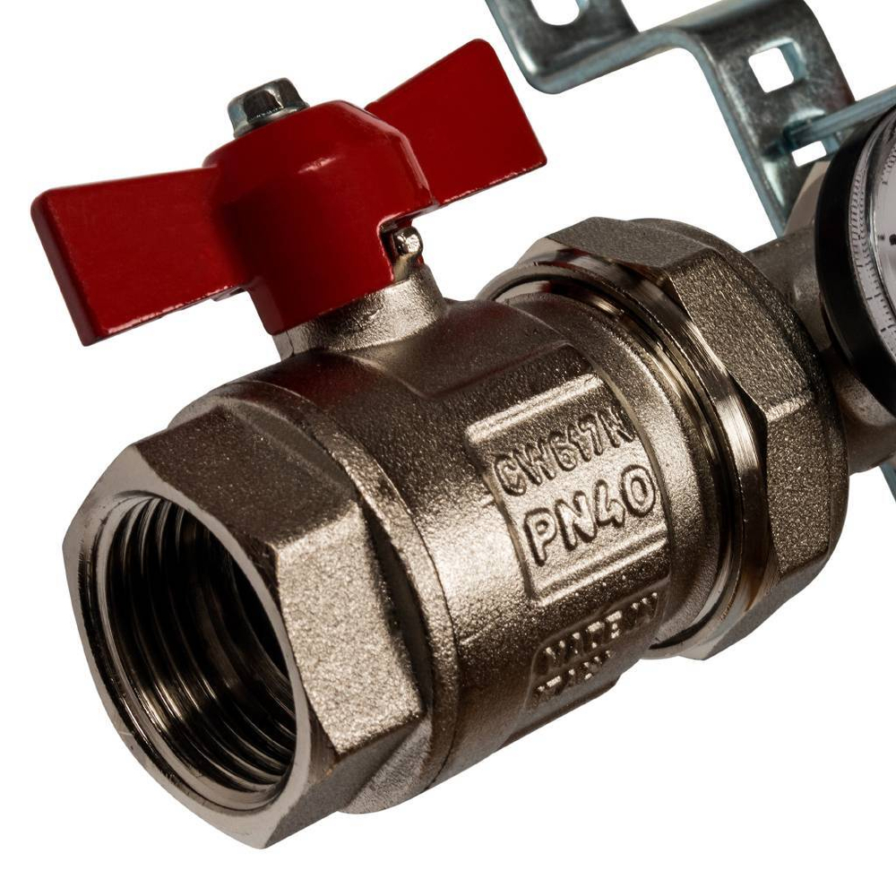 STOUT Коллектор из нержавеющей стали в сборе без расходомеров  4 вых.