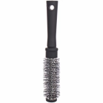 Расческа массажная брашинг «СЕКРЕТ ТВОЕЙ КРАСОТЫ», цвет черный, матовое покрытие, 2.5*22см