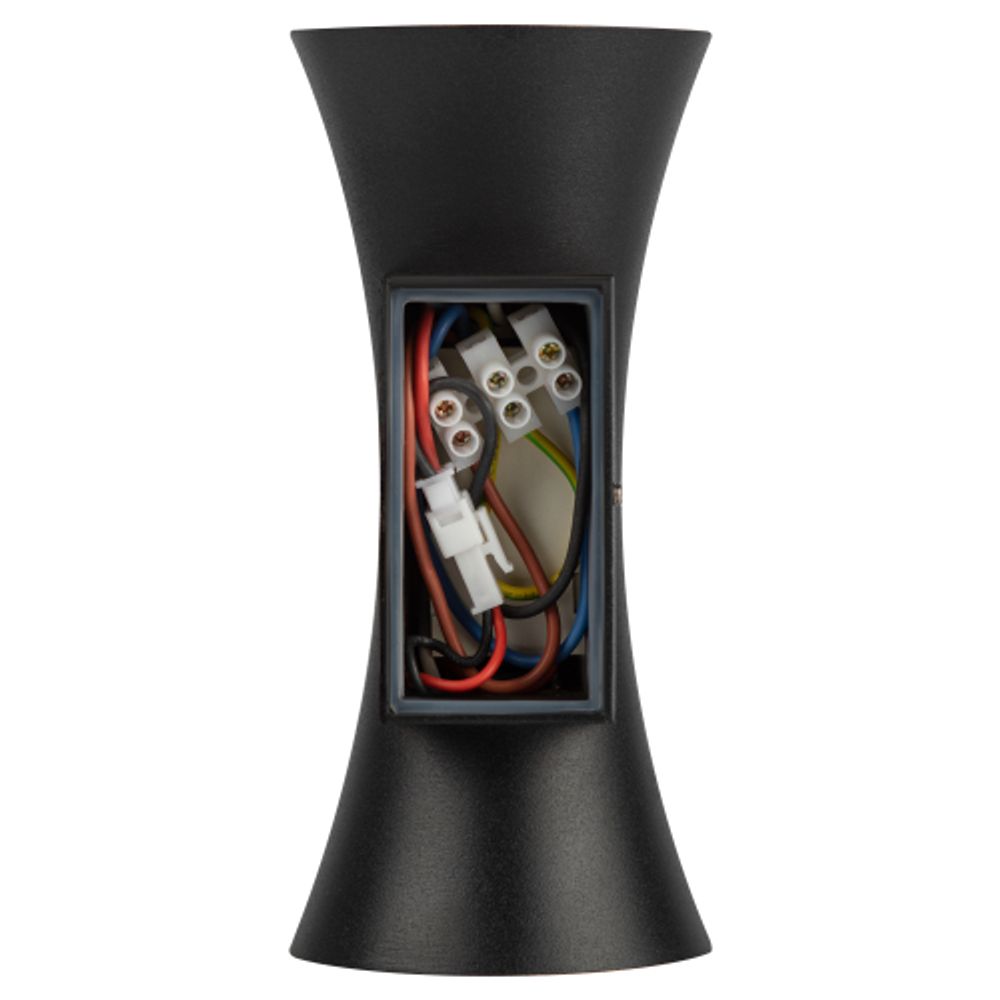 Декоративная подсветка ЭРА WL42 BK+GD светодиодная 10Вт 3500К черный/золото IP54 для интерьера, фасадов зданий | Фасадная декоративная подсветка