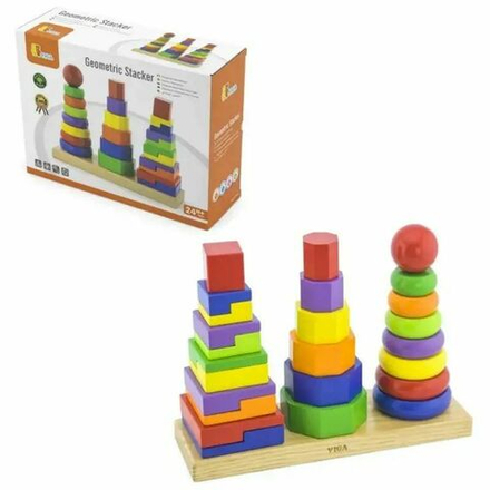 Пирамидка Viga - Игровой набор из 3-х пирамидок - Вига 50567