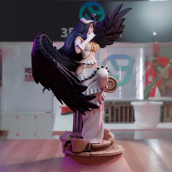 Albedo on the column - Overlord