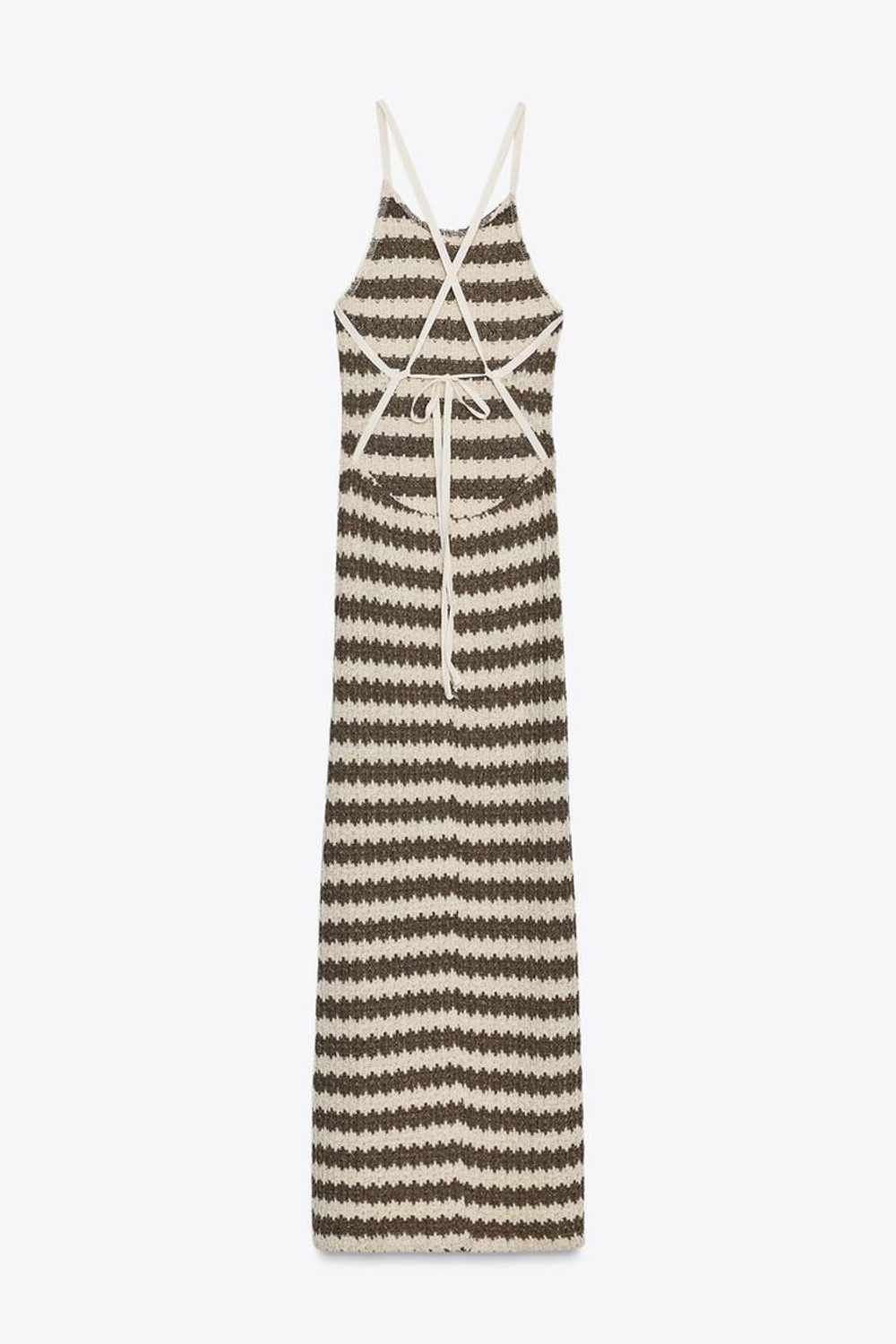 ZARA ПЛАТЬЕ МИДИ В ПОЛОСКУ, ПОЛОСКИ