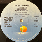 Stomu Yamashta's Go ‎– Go Live From Paris 2LP (Англия 1976г.)