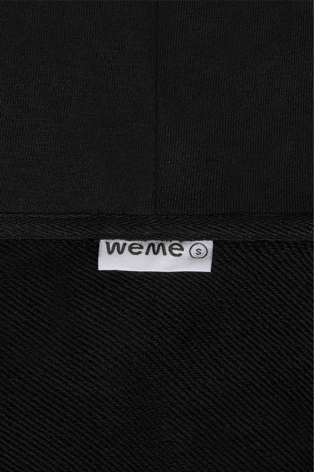 Худи Weme Оверсайз черный