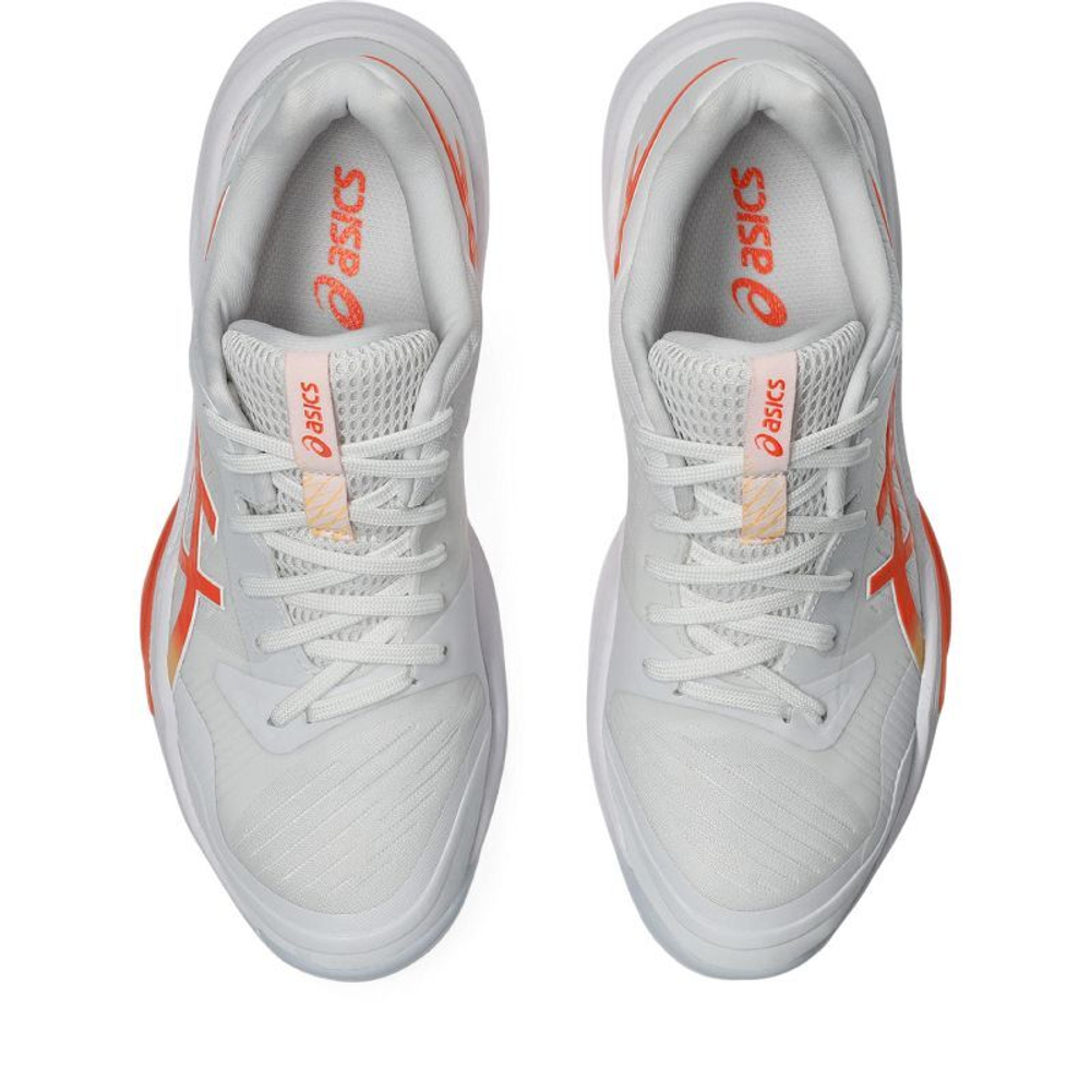 Женские кроссовки для бадминтона/сквоша Asics Sky Elite FF 3 - white/vivid coral