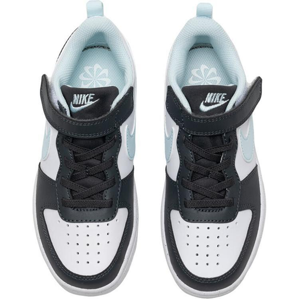 Детские кроссовки Nike Court Borough Low Recraft PS 'Anthracite Glacier Blue' HQ3261-060