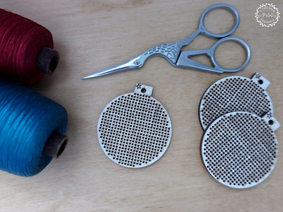 Основа для вышивки "Снежный шар"