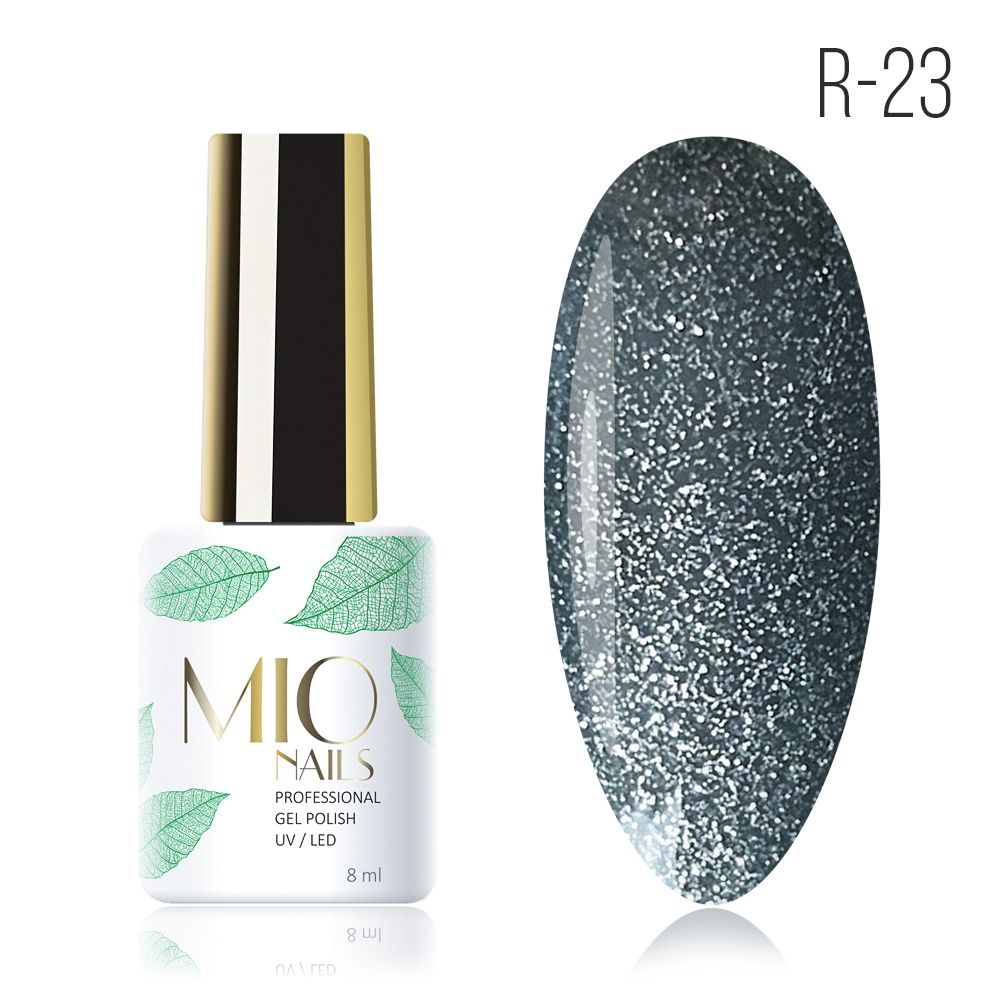 Гель-лак MIO NAILS R-23. Звездный дождь, 8мл