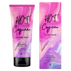 J:on Скраб для тела антицеллюлитный - Hot cayenne salt body scrub, 250г