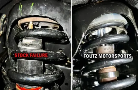 Усиленная верхняя опора амортизатора для штатных амортизаторов для Ford Bronco Raptor 2022+ заводская высота