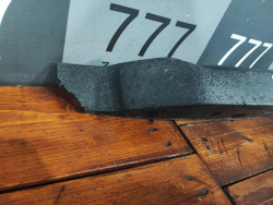 Уплотнитель крыла передний левый Honda Pilot 2 (YF4) 08-15 Б/У Оригинал 74155SZAA00