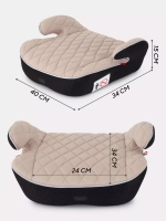 Автокресло MOWBaby BOOST 1034 (Beige) группа 3 (22-36кг)