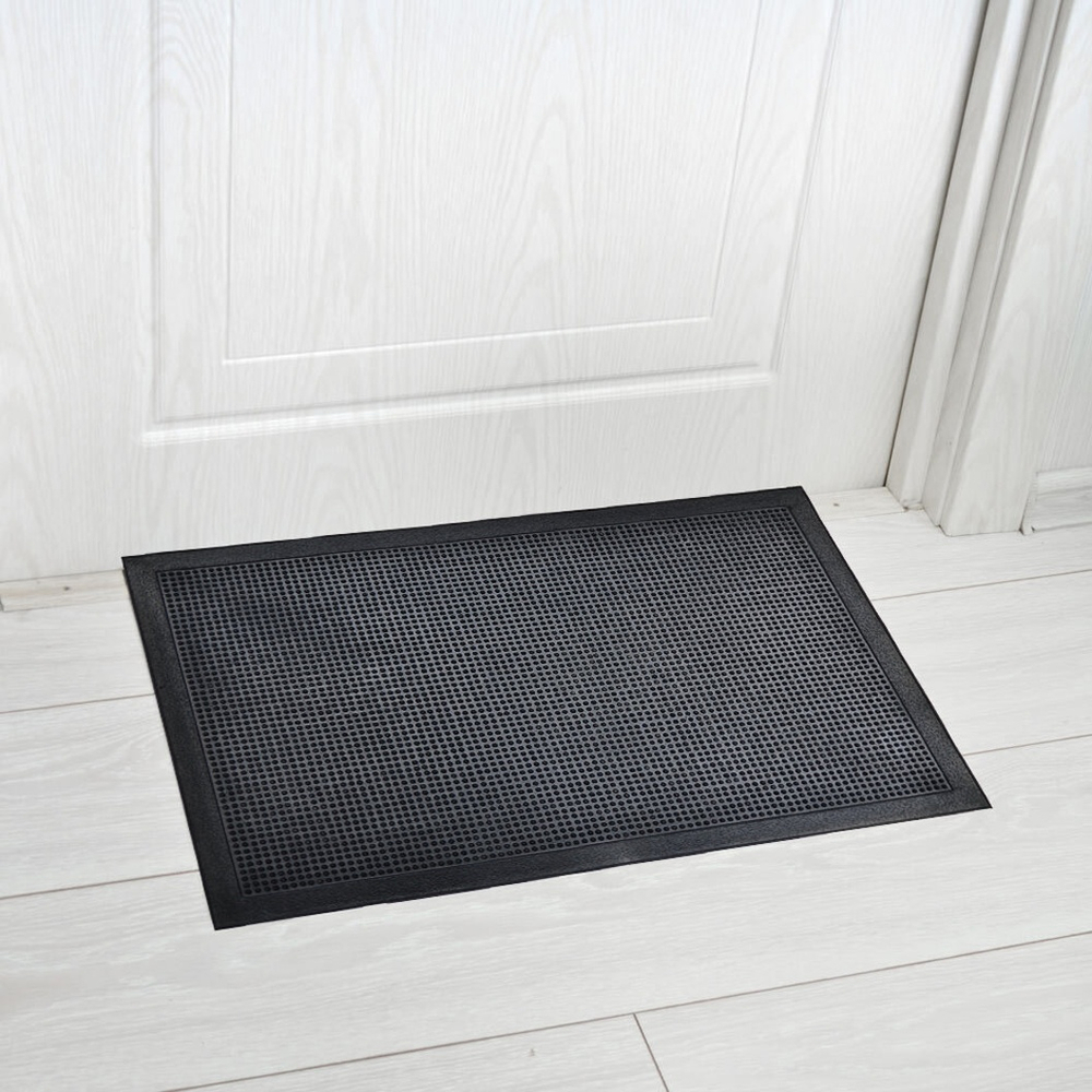 Коврик 45*75см придверный резиновый PIN MAT "Игольчатый"