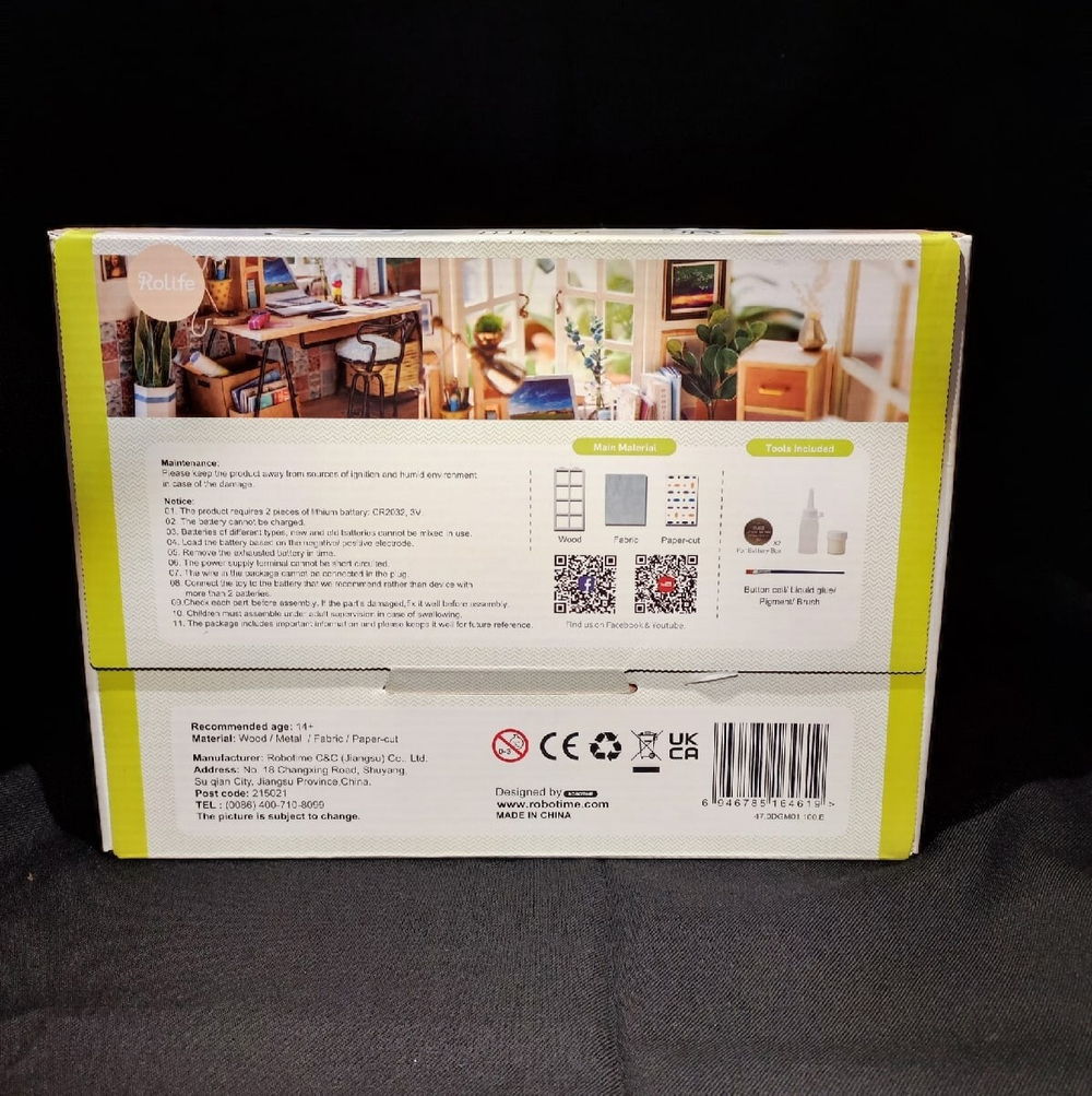 Румбокс "Кабинет SOHO Time" Интерьерный конструктор (Rolife) (уценён)