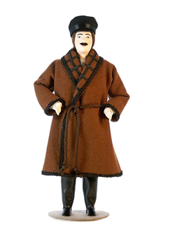 Кукла коллекционная мужчина в Кепи с  Ижоры
