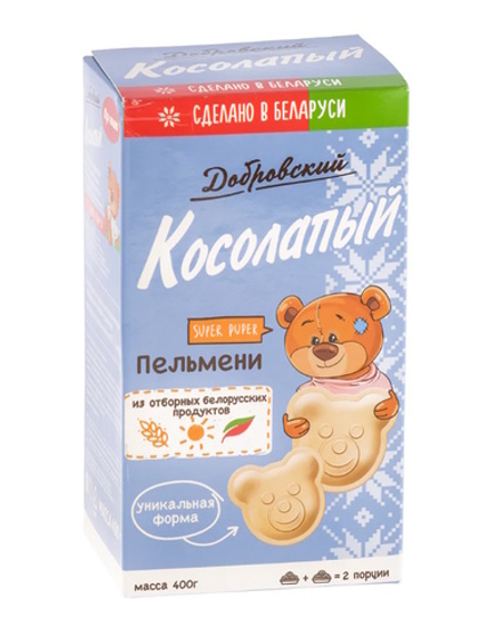 Пельмени "Добровский" Косолапый 400г. Провит