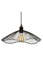 Потолочный светильник Atmosphera Cháteau 40W Чёрный Металл (Ø 34 x 15,5 cm)