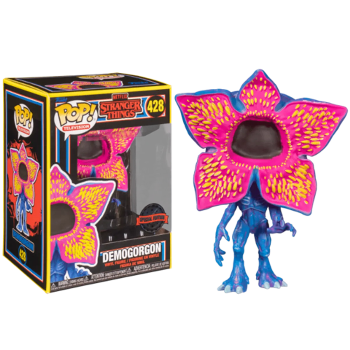 Funko POP! Stranger Things: Demogorgon (Blacklight Exc) (428