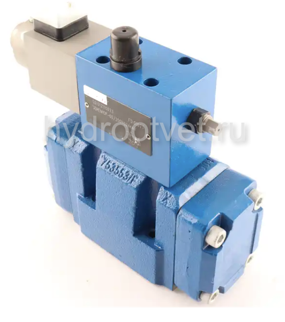 3DRE10P-6X/200YG24K4V - Пропорциональный трехлинейный редукционный клапан Ду10, давление регулировки до 200 бар, уплотнение V = FKM