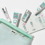 Набор миниатюр ROVECTIN Rovectin 4-Step Try Me KIT (гель для умывания 20 мл, лосьон 15 мл, бальзам для лица  10 мл, солнцезащитный крем 10 мл, косметичка)