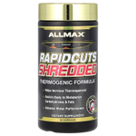 ALLMAX, Rapidcuts Shredded, настоящий сжигатель жира все-в-одном, 90 капсул