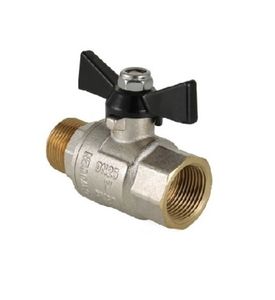 Кран шаровой усиленный Valtec Perfect VT.318.N ВР/НР ручка-бабочка