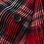 Рубашка Ymkashix Velvet Button Tartan