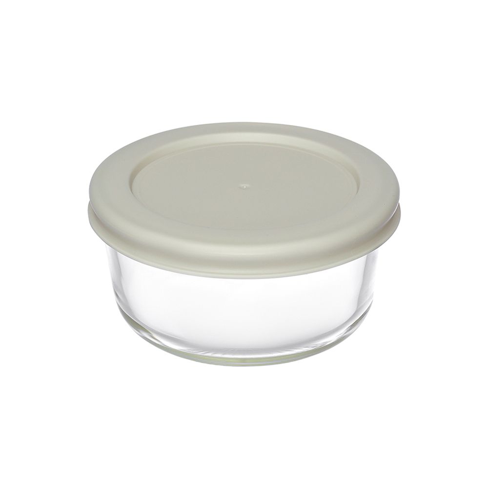 Набор контейнеров для запекания и хранения круглые с крышками, серые, 4 шт.