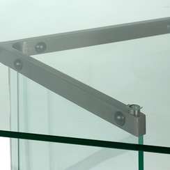 Стеклянный стол Prisma 180х90 см