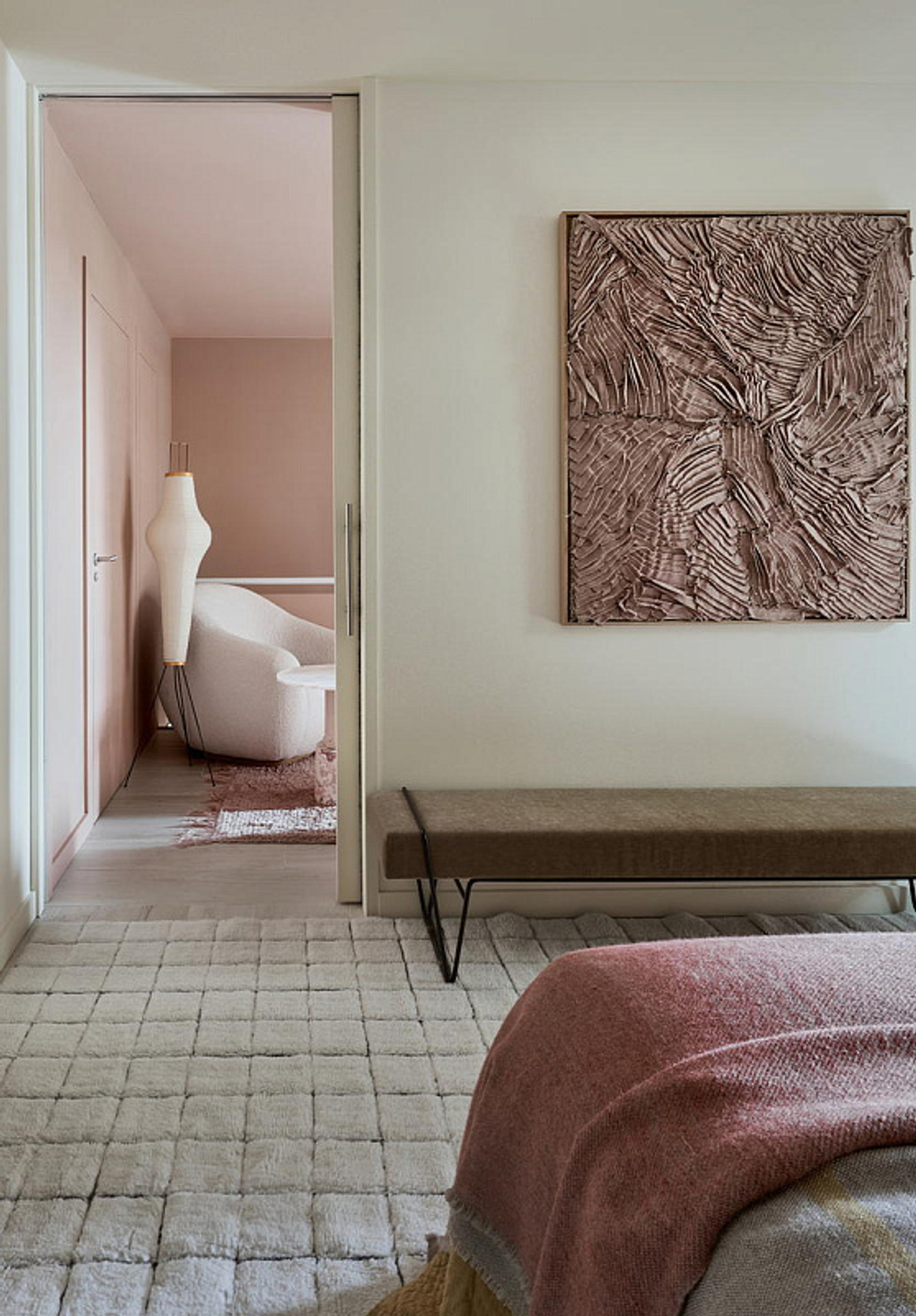 Ковер шерстяной Lorena Canals Мозайка Natural 170х240 см