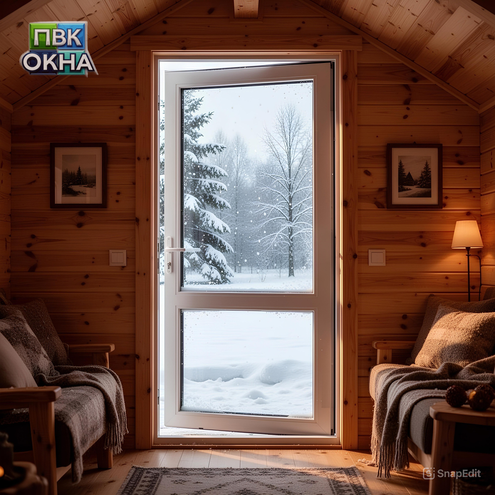 Пластиковая дверь входная KBE