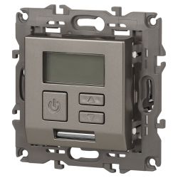 Терморегулятор ЭРА Elegance 14-4111-16 универс.230В-Imax16А, титан