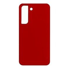 Силиконовый чехол Silicone Cover для Samsung Galaxy S22 Plus (Темно-красный)