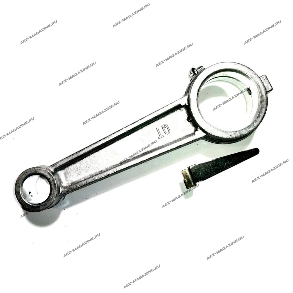 Шатун для китайских компрессоров D-14,5x30мм, длина по центру 108мм