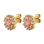 Серьги Dyrberg Kern CARNEA SG LIGHT ROSE / PEACH 460072