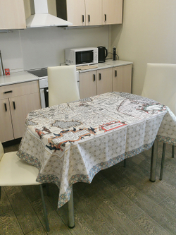 скатерть старинная карта