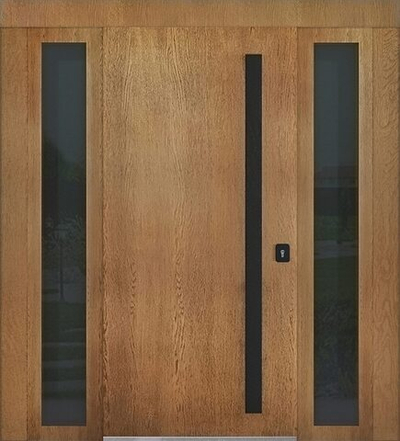 Стальная дверь "Tibr" (терморазрыв). Заказная модель. 2100х1700