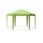 Шатер-беседка Митек 6 граней желтая