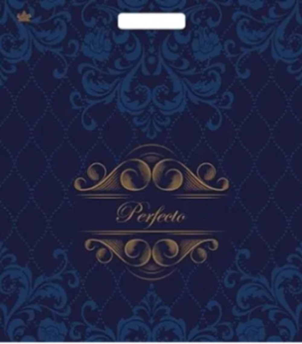 Пакет ПЭ с вырубной ручкой 48х42+3см (90) «Перфекто Бархат» Тико (х25/400)