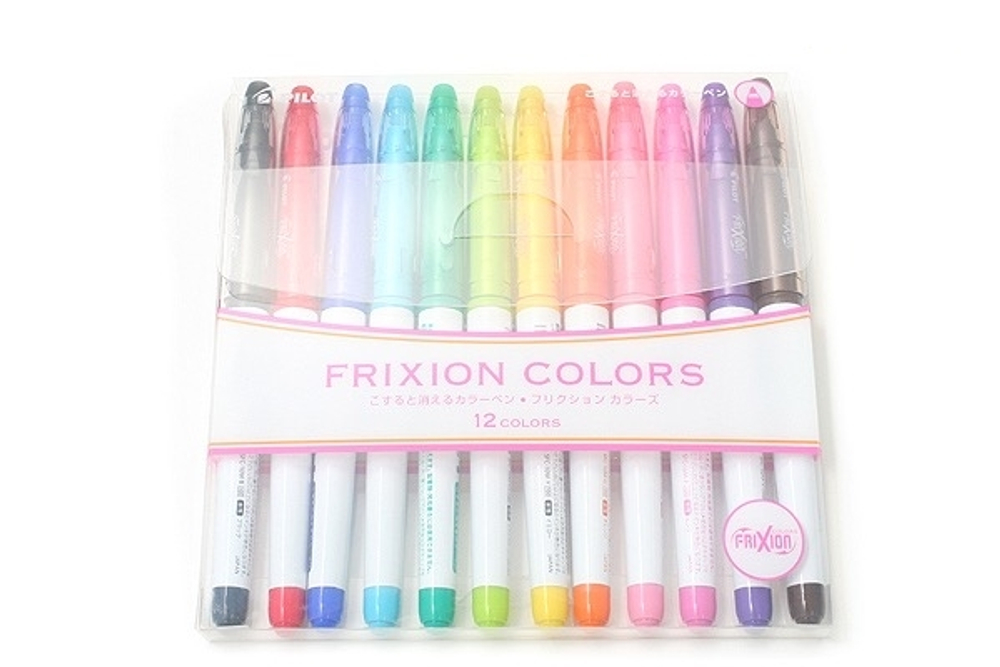 Стираемые маркеры Pilot FriXion Colors (12 шт.)