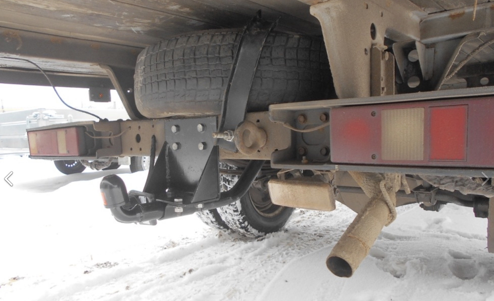 Фаркоп для ГАЗ 3302 (Газель бортовая), NEXT (A22R22 бортовая) 1994- Тип шара: H (несъемный сварной). Нагрузки: 800/50 кг, GAZ-05