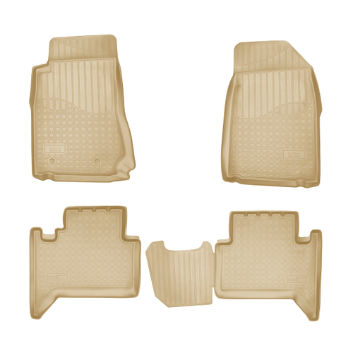 Ковры в салон Norplast/Unidec для Chevrolet Trail Blazer в кузове GM 800 (2012-), Бежевый, 5 мест, арт.NPA01-C12-780-B