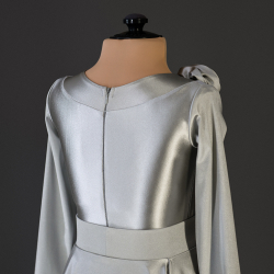 платье из сатин вельвета