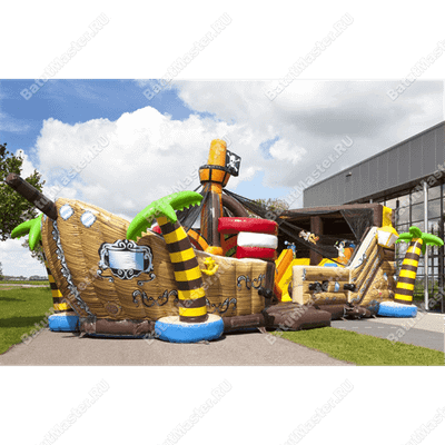 Надувной корабль "Пираты Карибского моря"