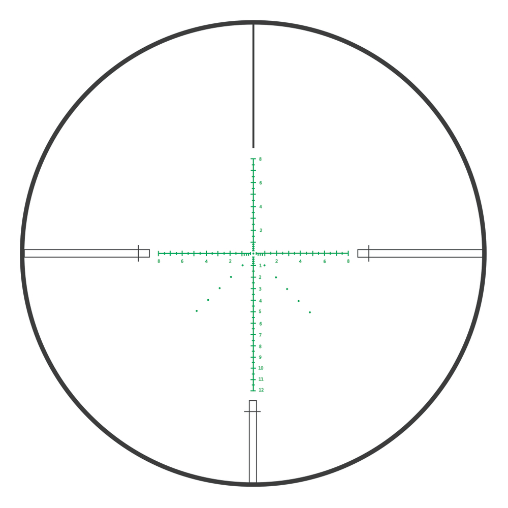 Прицел оптический Veber Black Russian 4-14x44 SF TSS RGB