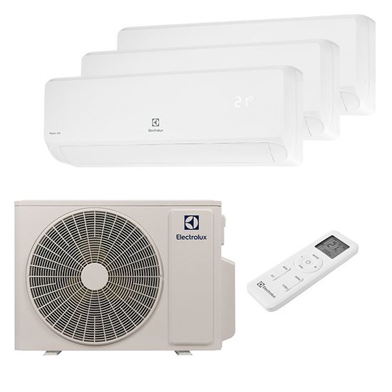 Мультисплит система на 3 комнаты Electrolux EACS/I-09 HMB FMI/N8_ERP/in_WF x 3 / EACO/I-24 FMI-3/N8_ERP