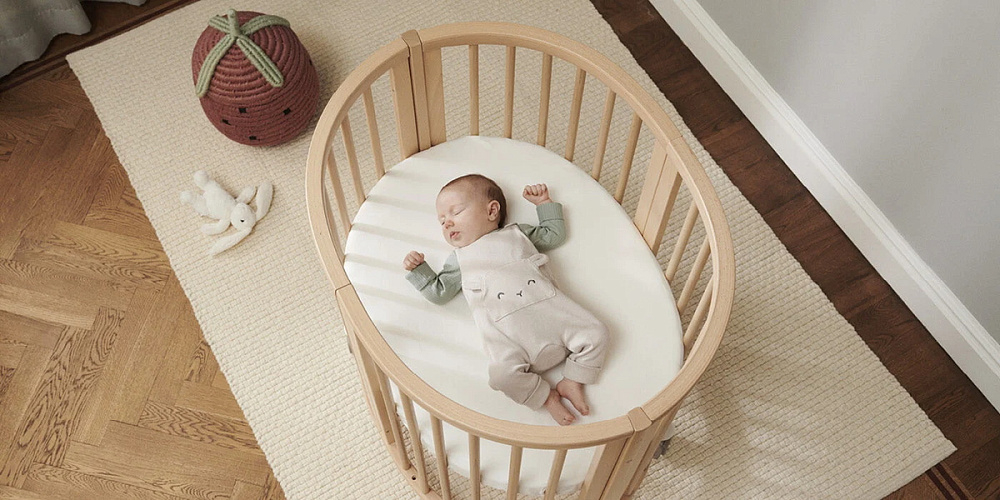 Детская кроватка Стокке Слипи Мини В3 Stokke Sleepi Mini V3 Натуральный
