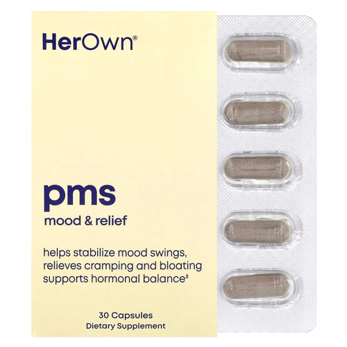 Her Own, PMS, улучшение настроения, 30 капсул