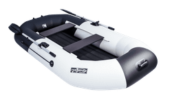 Гребная лодка ПВХ ТАЙМЕНЬ N-270 НД серый-чёрный