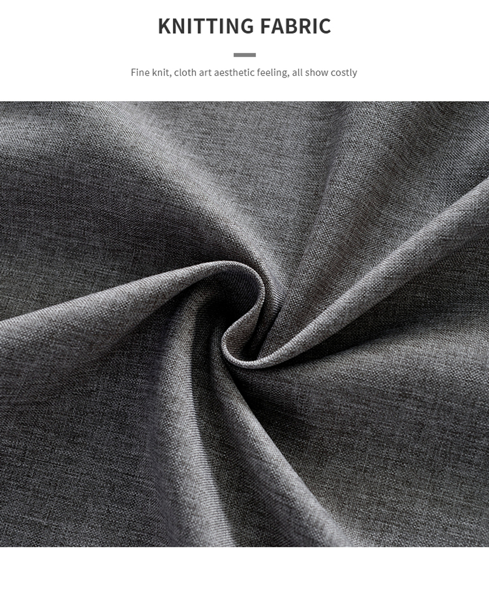 Шторка для ванной 300х200 Carnation Home Fashions Linen grey серый